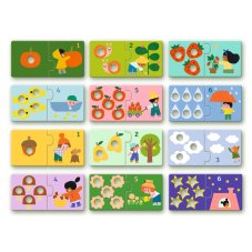 Djeco Puzzle Duo Prvé čísla a počítanie