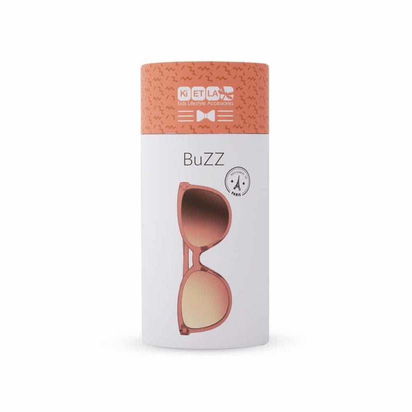 KiETLA CraZyg-Zag slnečné okuliare BuZZ 4-6 rokov (pink glitter)