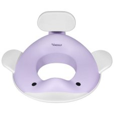 KINDSGUT Toaletní sedátko Whale Light Purple