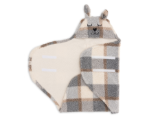 Jollein Bunny Check Boucle Wrap