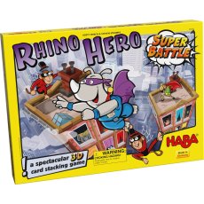 Haba Namizna igra za otroke Rhino Hero Super Battle