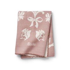 Jacquard Blanket Elodie Details - Mullberry Pink