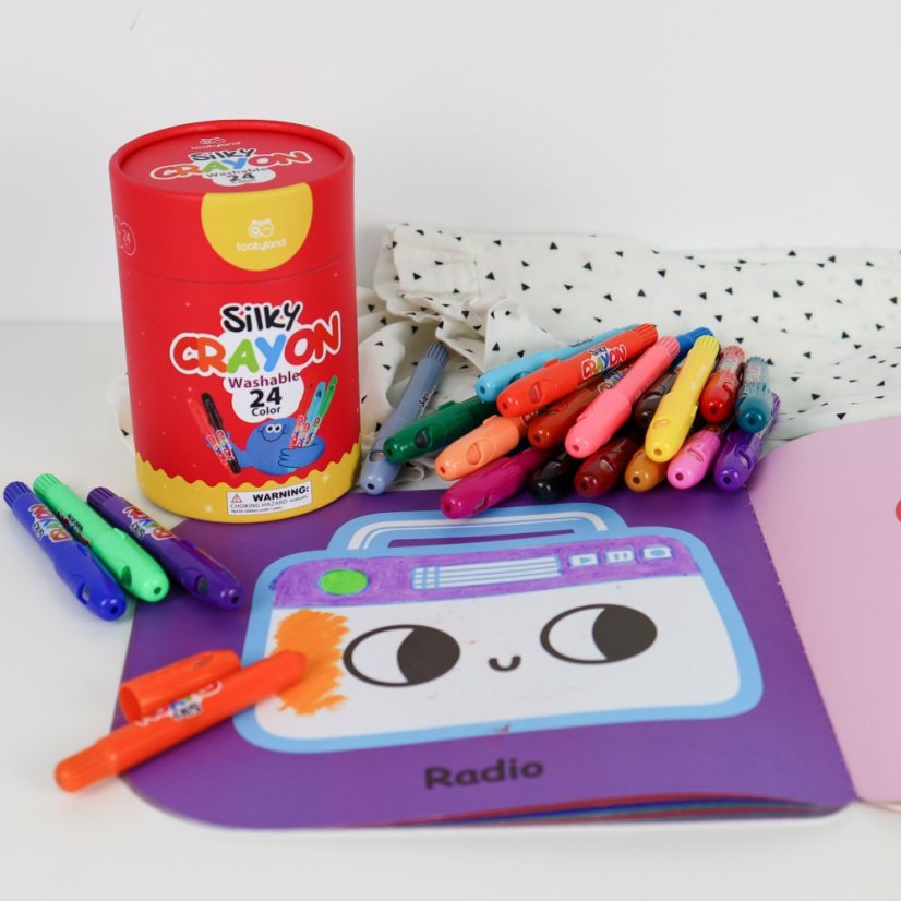 Tookyland Nežne voščene blazinice, ki jih je mogoče prati 24 kosov