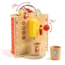 Djeco Drevený espresso kávovar - Hra na baristu