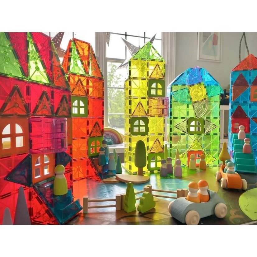 Magna-Tiles Magnetická stavebnica Metropolis 110 dielov