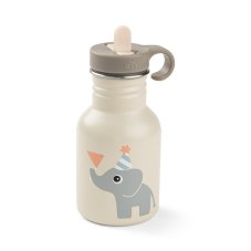 Detská nerezová fľaša Tiny Farm 350 ml - piesková