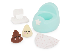 LullaBaby Nočník pre bábiky s doplnkami