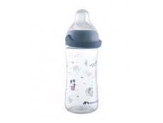 Bebeconfort Dojčenská fľaša Emotion Physio 270ml 0-12m + Blue