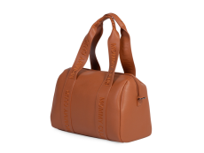 Childhome Prebaľovacia taška Mommy Club Signature Vegan Leather Brown