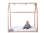 Childhome Posteljni okvir Little House Natural 70x140cm