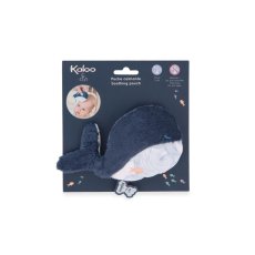 Kaloo Petit Calme Plyšová veľryba s levanduľovým vankúšom chladiaci ukludňujúci 9 cm