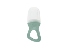 KikkaBoo Kŕmiace hryzátko Platinum Silicone Sage
