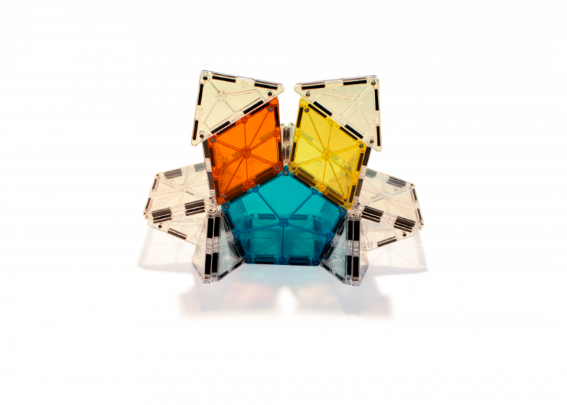 Magna-Tiles Magnetická stavebnica Polygons 8 dielov
