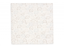 Jollein Plienky 3 ks 70x70 cm Elephant Tales