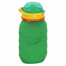 Squeasy Gear silikonová kapsička 180 ml (zelená)