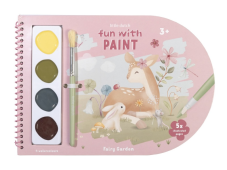 Malá holandská akvarelová omalovánka Pohádková zahrada