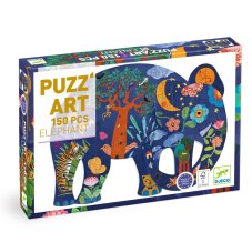 Djeco Umelecké puzzle Slon 150 ks