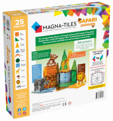 Magna-Tiles Magnetická stavebnice Safari 25 dílů