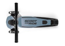 SCOOT AND RIDE Detská kolobežka - highwaykick 5 led - steel