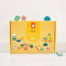Janod Box Zdokonalování jemné motoriky u dětí od 18 měsíců