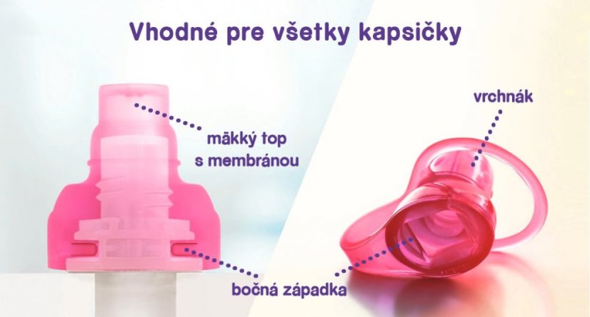 ChooMee SoftSip náustek na kapsičku (Aqua)