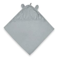 NUUROO Danila Mušelínová osuška s kapucňou Dusty Blue