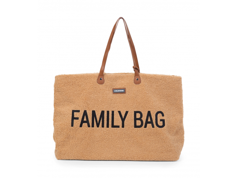 Childhome Cestovná taška Family Bag Teddy Beige