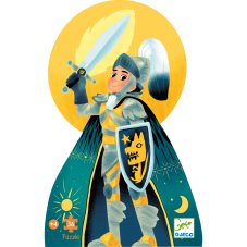 DJECO Siluetové puzzle: Mesačný rytier