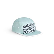 KiETLA Leopard šiltovka s UV ochranou 52-56 cm (Green Leopard)