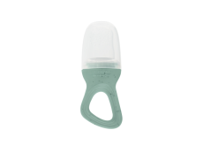 KikkaBoo Kŕmiace hryzátko Platinum Silicone Sage