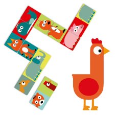 Djeco Hra Domino Zvieratká