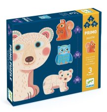 Djeco Prvé puzzle V lese