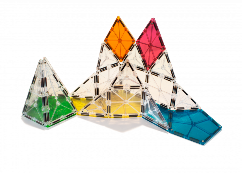 Magna-Tiles Magnetická stavebnica Polygons 8 dielov