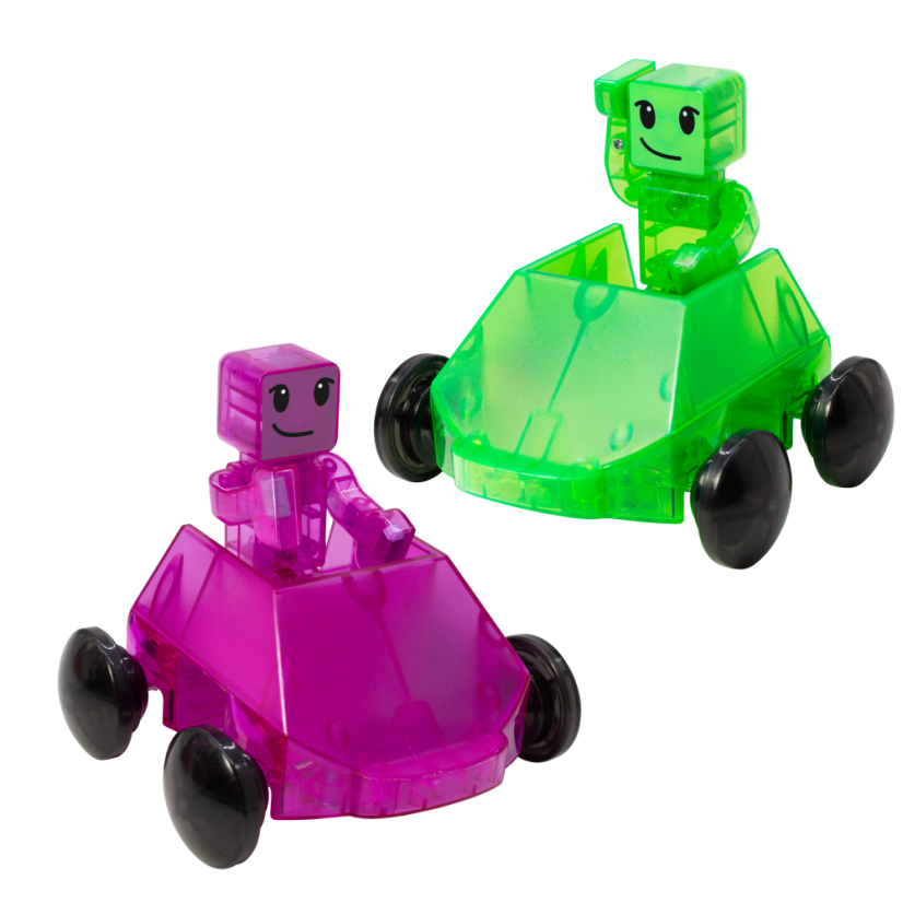 Magna-Tiles Magnetická stavebnica Downhill Duo 40 dielov