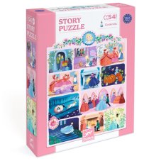 Djeco Príbehové Puzzle Popoluška 54 ks