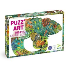 Djeco Umelecké puzzle Chameleón 150 ks
