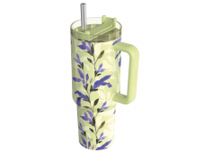Quokka Termo hrnek z nerezové oceli s brčkem Stream Matcha 1200 ml