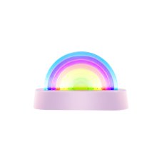 Lalarma Tancujúca lampa Dúha fialová