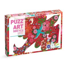 Djeco Umelecké puzzle Vták 500 ks