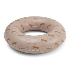 Nafukovací kolo Swim Essentials Brown Leopard 55 cm