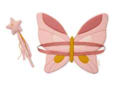 Vílí zahrádka Little Dutch Fairy Wings and Magic Wand Fairy Garden