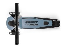 SCOOT AND RIDE Detská kolobežka - highwaykick 5 led - steel