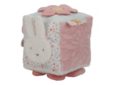 Little Dutch Kocka textilna králiček Miffy Lucky Blossom