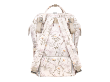 KikkaBoo Prebaľovací batoh Siena Luxe Secret Garden Beige