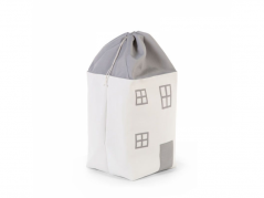 Childhome Box na hračky Dom Grey Off White
