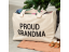 Childhome Potovalna torba Grandma Canvas Off White