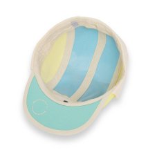 KiETLA FUN OURS‘ON šiltovka s UV ochranou a ochranou krku - Bear Blue (42 - 45 cm)