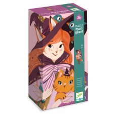 Djeco Obrovské puzzle Čarodejnica Lily 36 ks