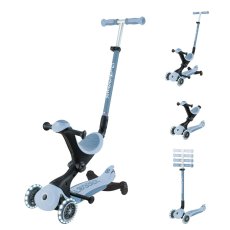 Globber kolobežka Go Up deluxe lights ecologic 360 ° blueberry