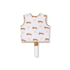 Swim Essentials Plávacia vesta pre deti Brown Leopard 2-3 roky
